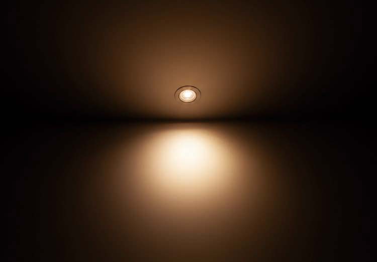 Inbouwspot - wit - Ø8,5xH5,5cm - dimbaar - LED - 1x5,5W - 2700K