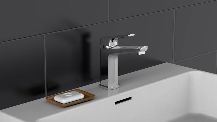 Robinet de lavabo Remko chrome