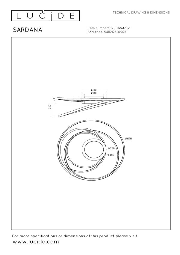 Lucide Kianti - Spot de plafond - Ø21cm - 3xGU10 - Taupe