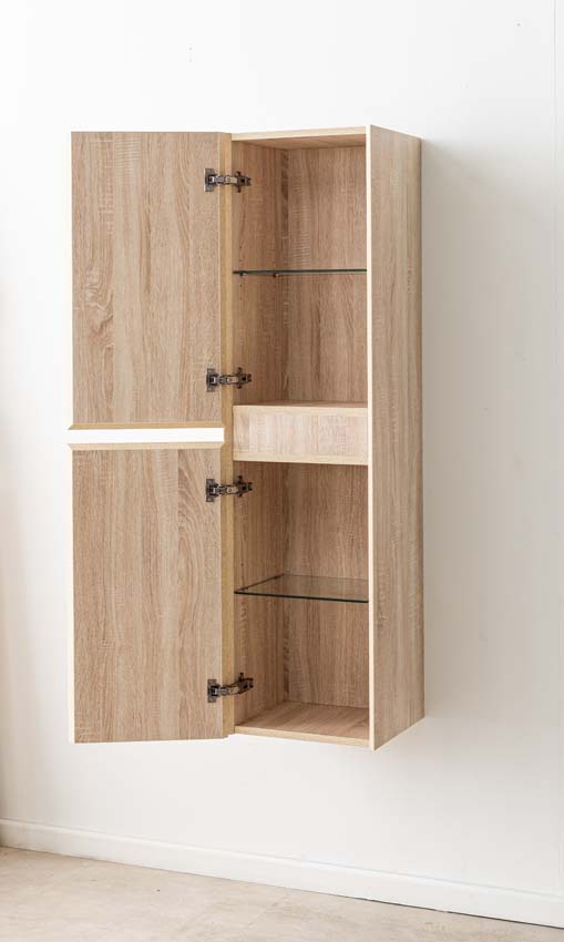 Armoire à colonne Arizona chêne suspendu 150x40x35cm