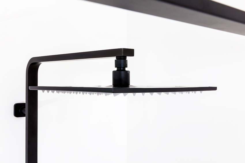 Doucheset Hifune thermostatisch met cooltouch zwart