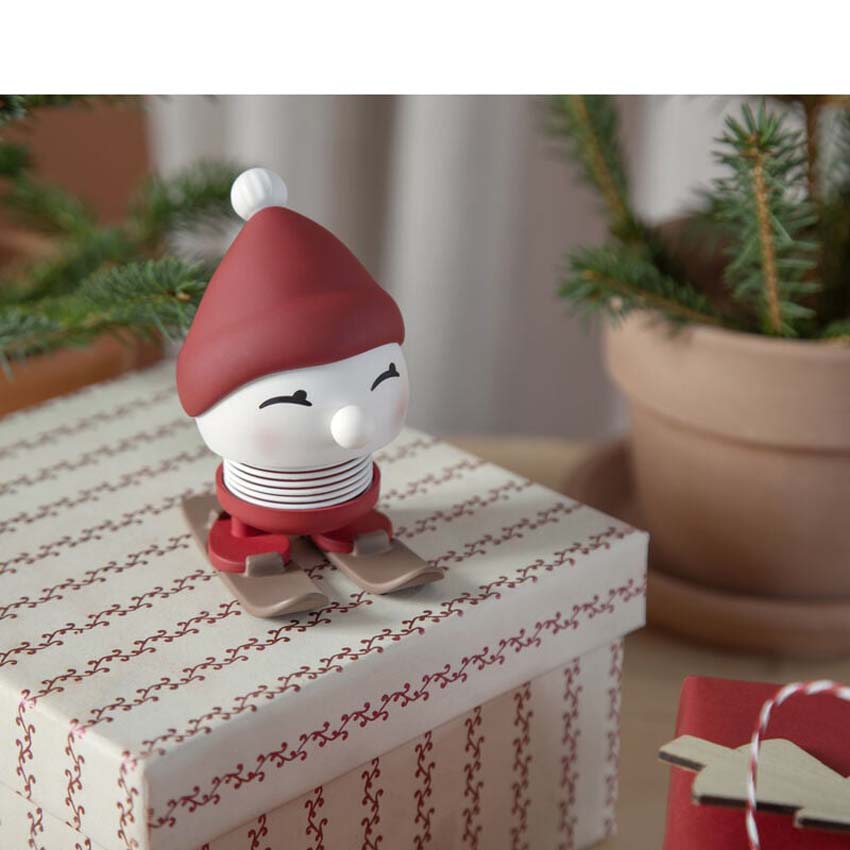 Hoptimist bumble x-mas ski rood Hoptimist bumble x-mas ski rood