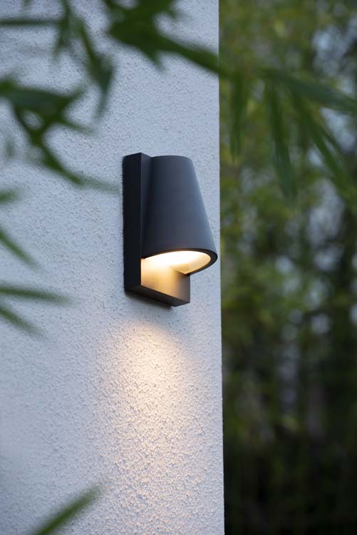 Applique murale Extérieur - 1xGU10 - IP44 - Anthracite