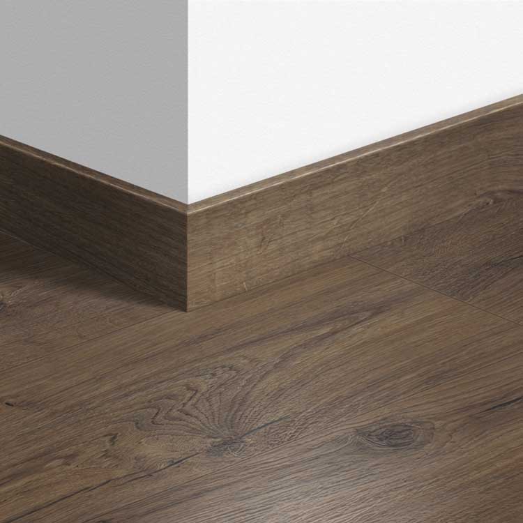 Plinthe parquet Quick-Step 14 x 77 x 2400 mm Chêne classique brun