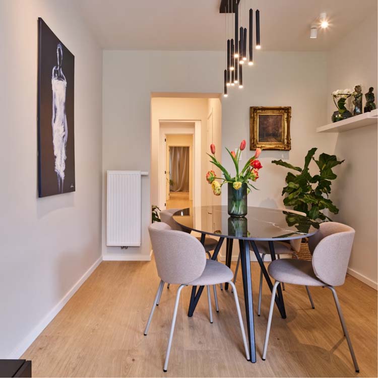 Blind Gekocht Hemiksem Floorify woonkamer