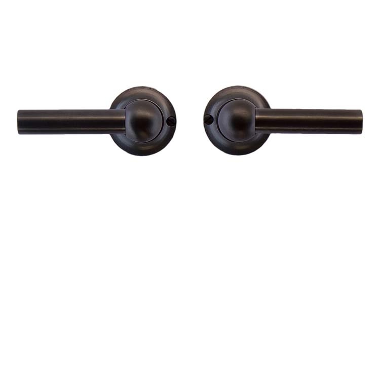 Poignée de porte pro pienza nouveau L+L carbon noir sans rosace