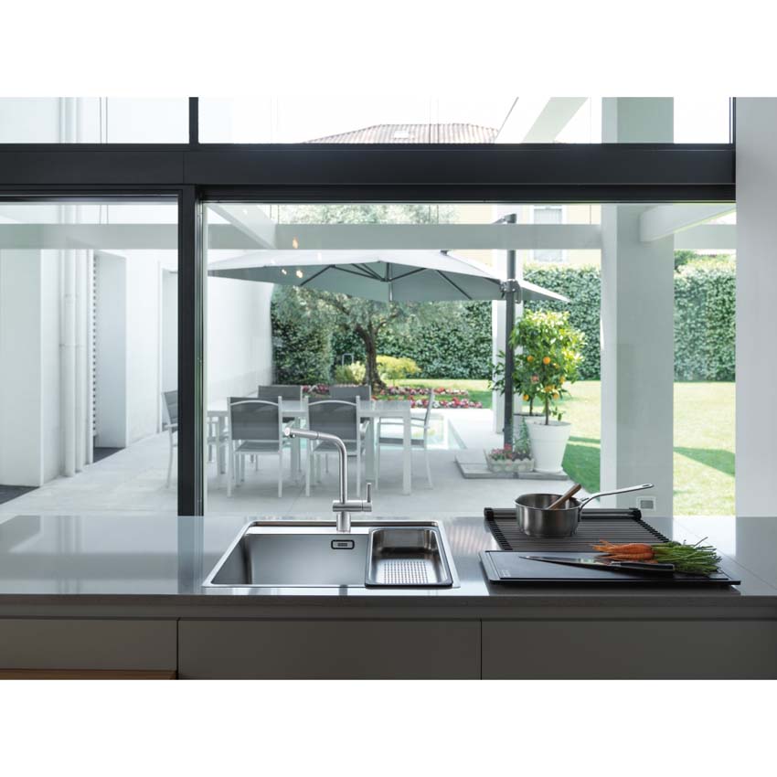 Robinet de cuisine Franke Atlas Neo avec bec extractible