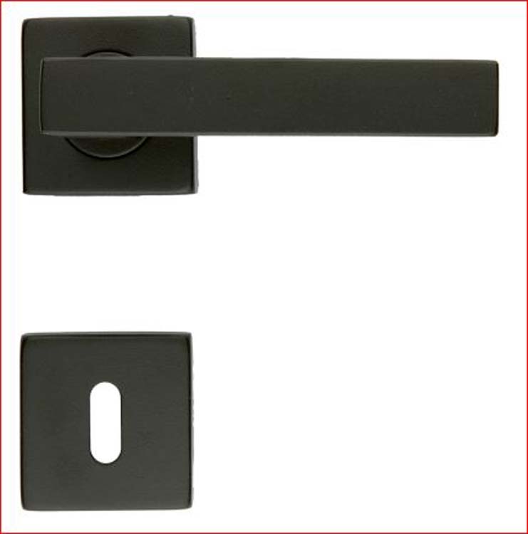 poignée de porte Trani HW noir structure uv