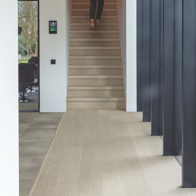 Staal Quick-step alpha vinyl medium Betonrots