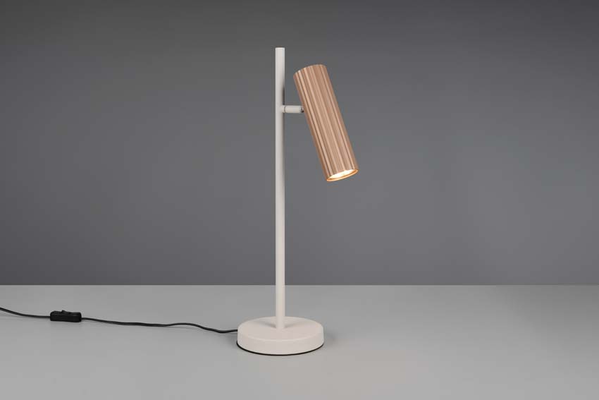Lampe de table - Café - H50cm - Dimmable - GU10 - 1x10W