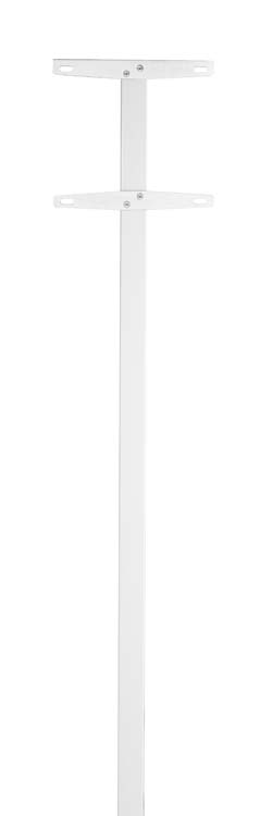 Brievenbuspaal type 1003 wit