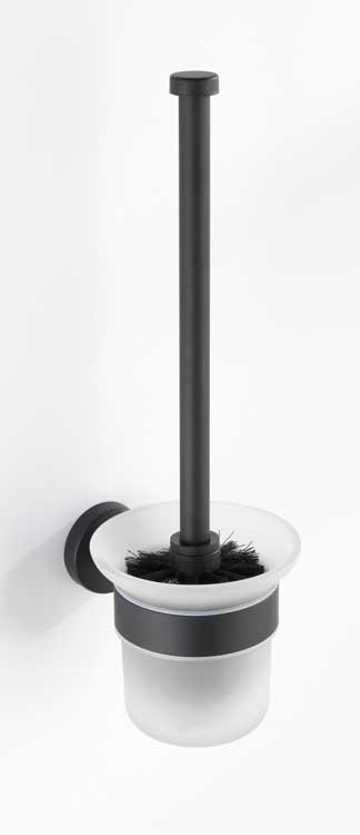 Porte-brosse de toilette Wenko Bosio noir