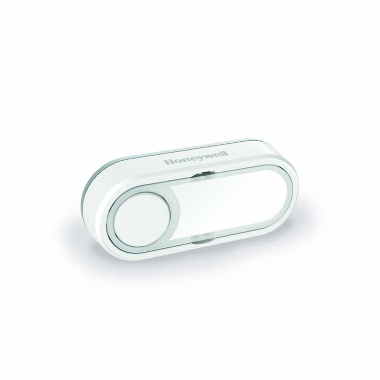 Bouton Poussoir Sans Fil Horizontal Blanc