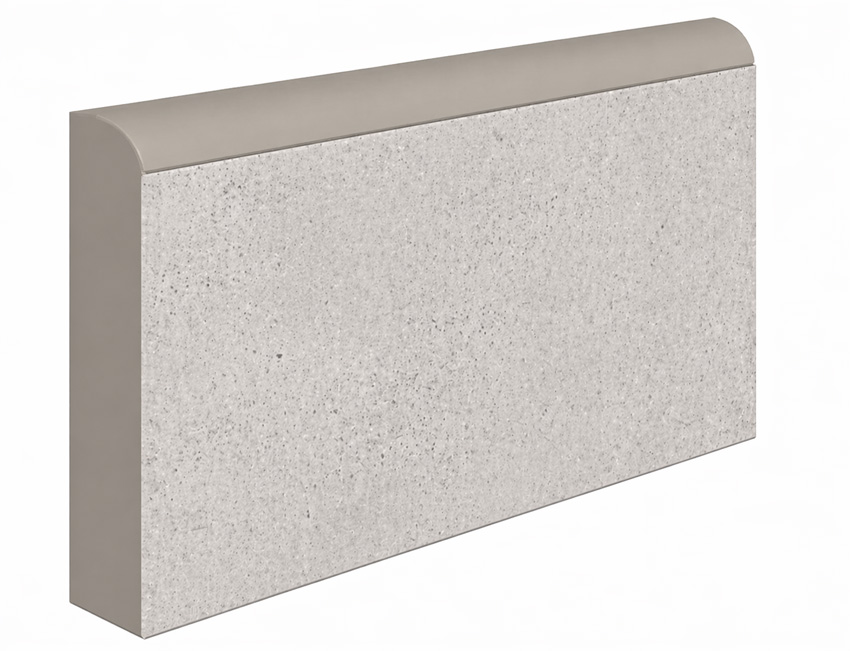Plinthe Siro gris 7x50cm