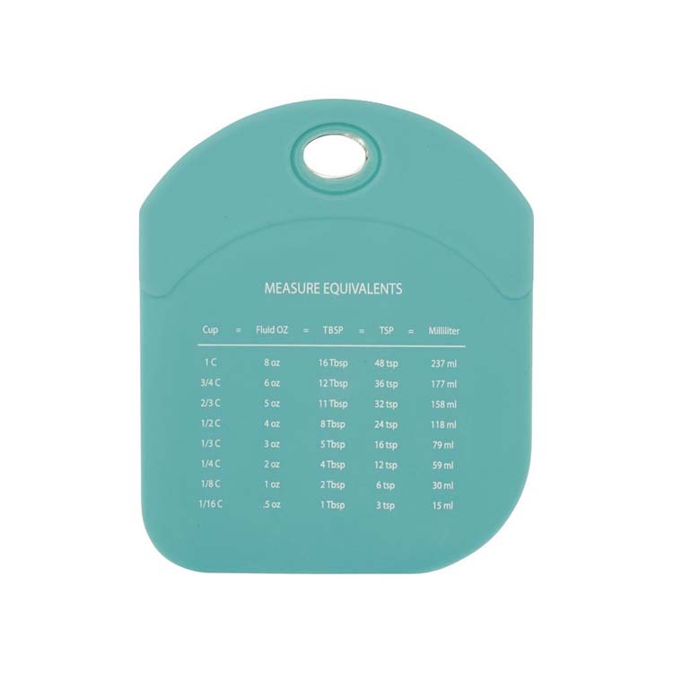 Grattoir Dotz silicone turquoise