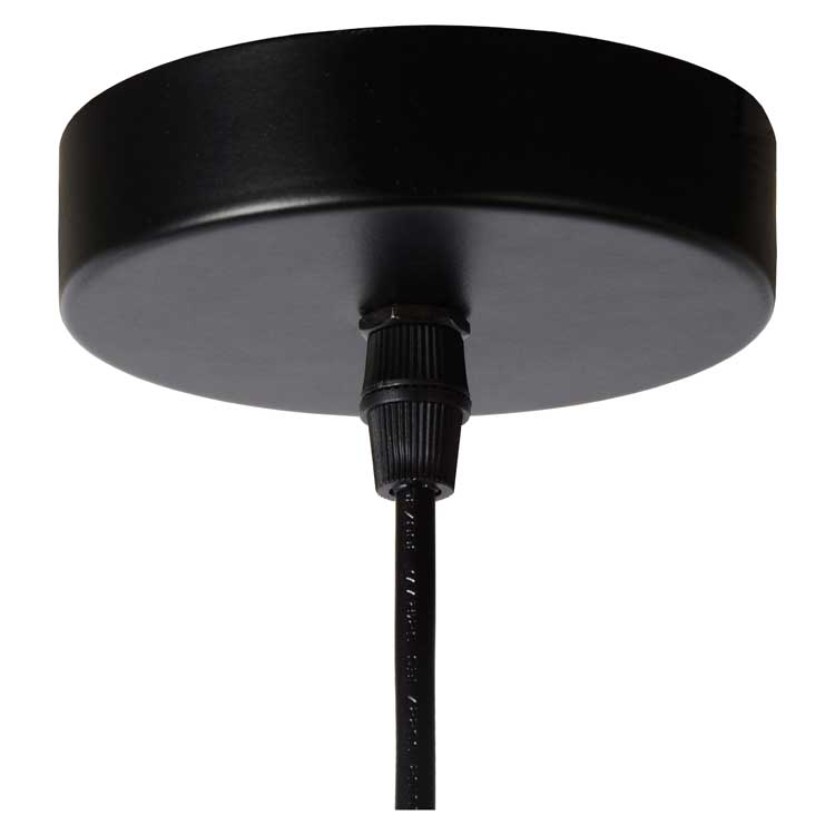 Lucide ORRIN - Suspension - Ø 34 cm - E27 - Noir