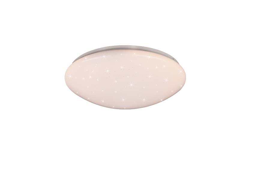 Plafonnier - blanc - Ø38xH10,5cm - dimmable - LED - 1x18W - 3000/6000K