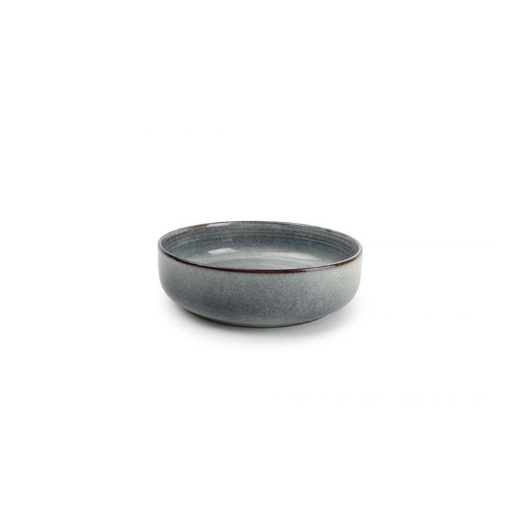 Diep bord Duna blauw 22x6 cm
