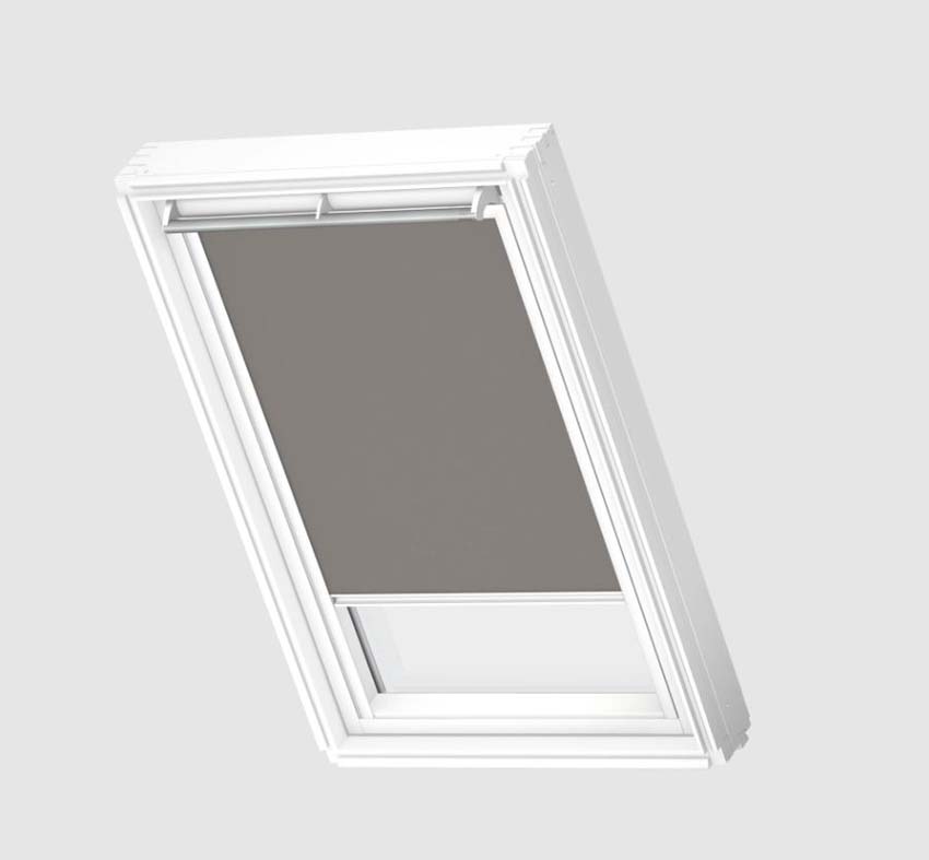 Store enrouleur Velux occultant à commande manuelle gris PK04 0705SWL