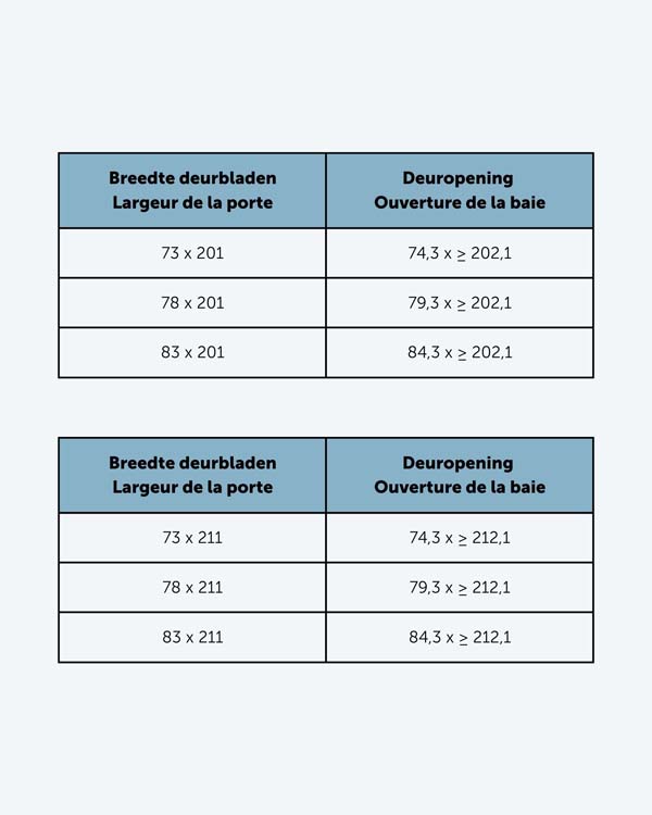 Porte intérieure vitrée complète Murano 4R 78x201cm poignée ronde noire + charnières premium