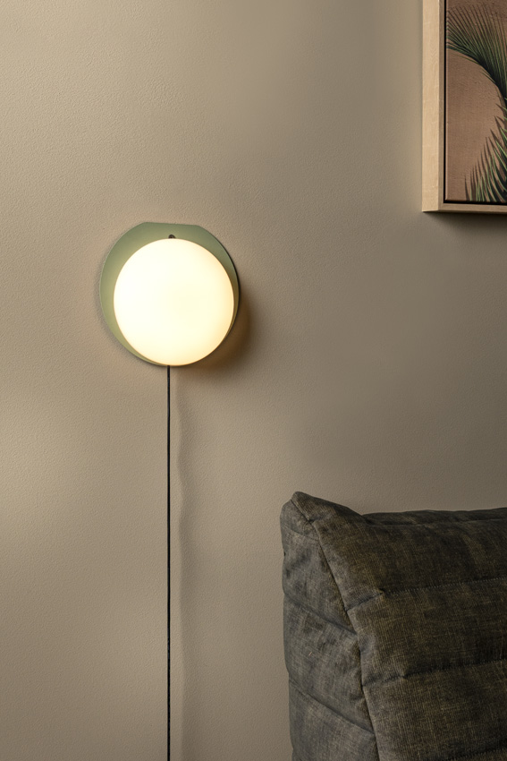 Lampe de table - Ø20cm - LED dimmable - 1x9W 3000K - Vert
