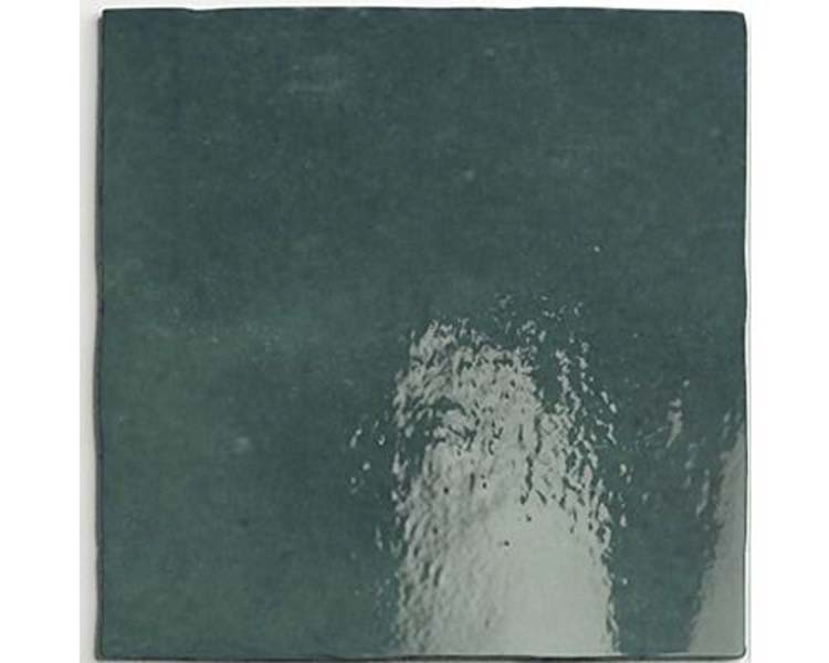 Staal wandtegel Alisa vierkant groen