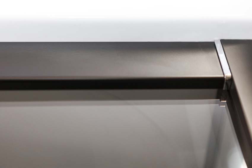 Douchecabine Asterix zwart 900x900x2130mm Douchecabine Asterix zwart 900x900x2130mm