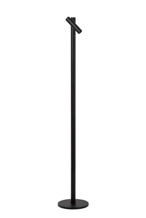 Leeslamp - zwart - H120cm - LED - 2,2W - 2700K - IP54 - met oplaadstation