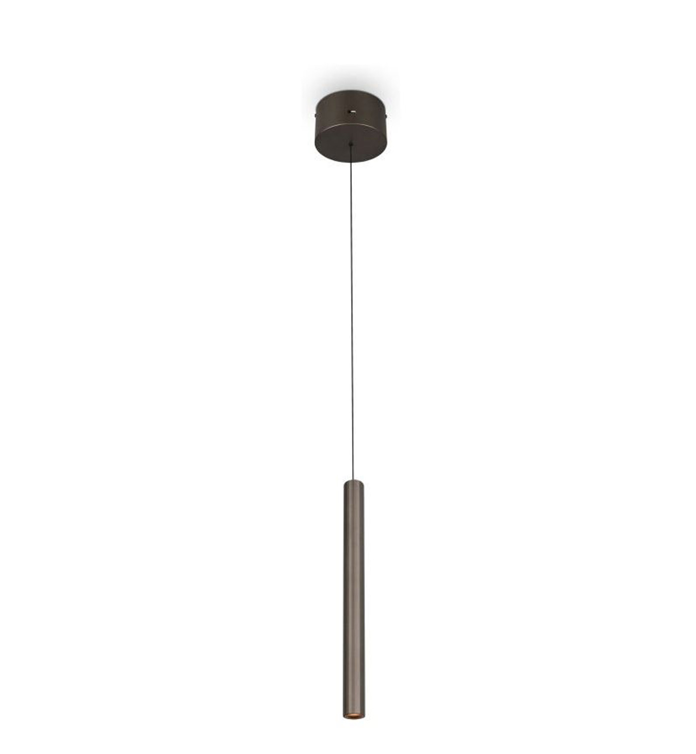 Hanglamp - bruin - Ø10cm - LED - 5W - 2300-4000K