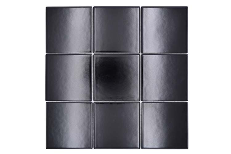 Mozaïek Architec zwart mat medium 29,8 x 29,8 cm