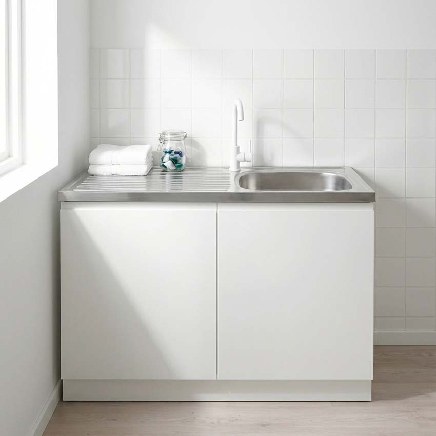 Spoelbak Nina inox 100x50cm