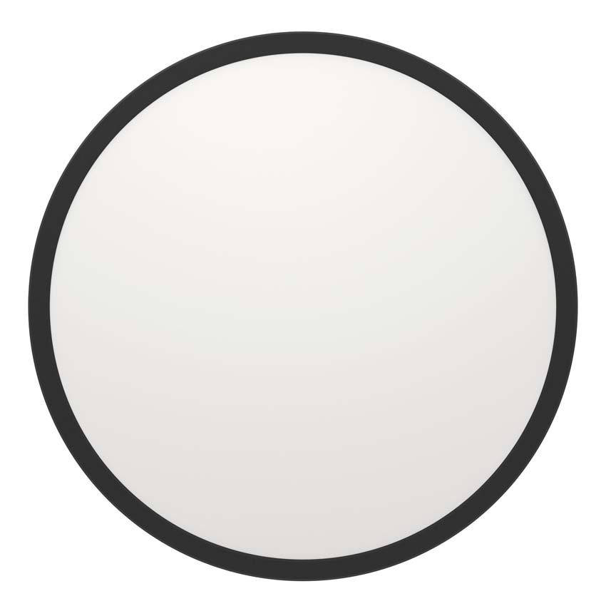 Plafondlamp - Zwart - Ø50cm - LED - 1x36W - 2700-6500K - IP44