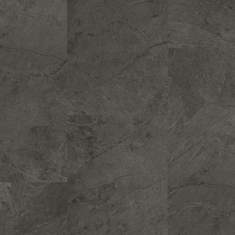 Échantillon Quick-step alpha vinyl medium Ardoise noire