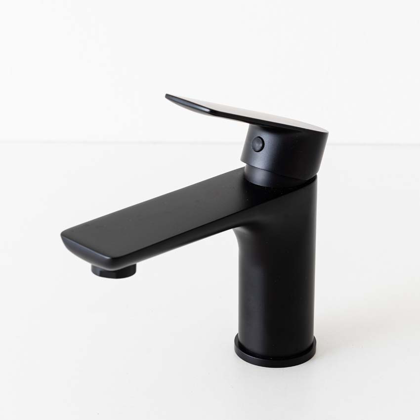 Wastafelkraan Miles mat zwart