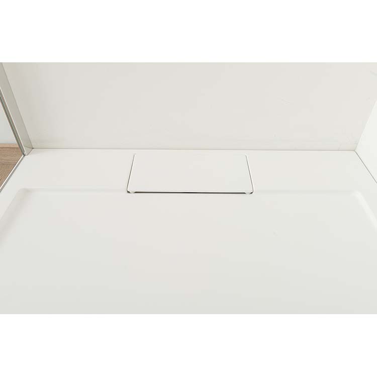 Paroi de douche à litalienne Anais verre clair avec kit de profilés chromé 137x200cm