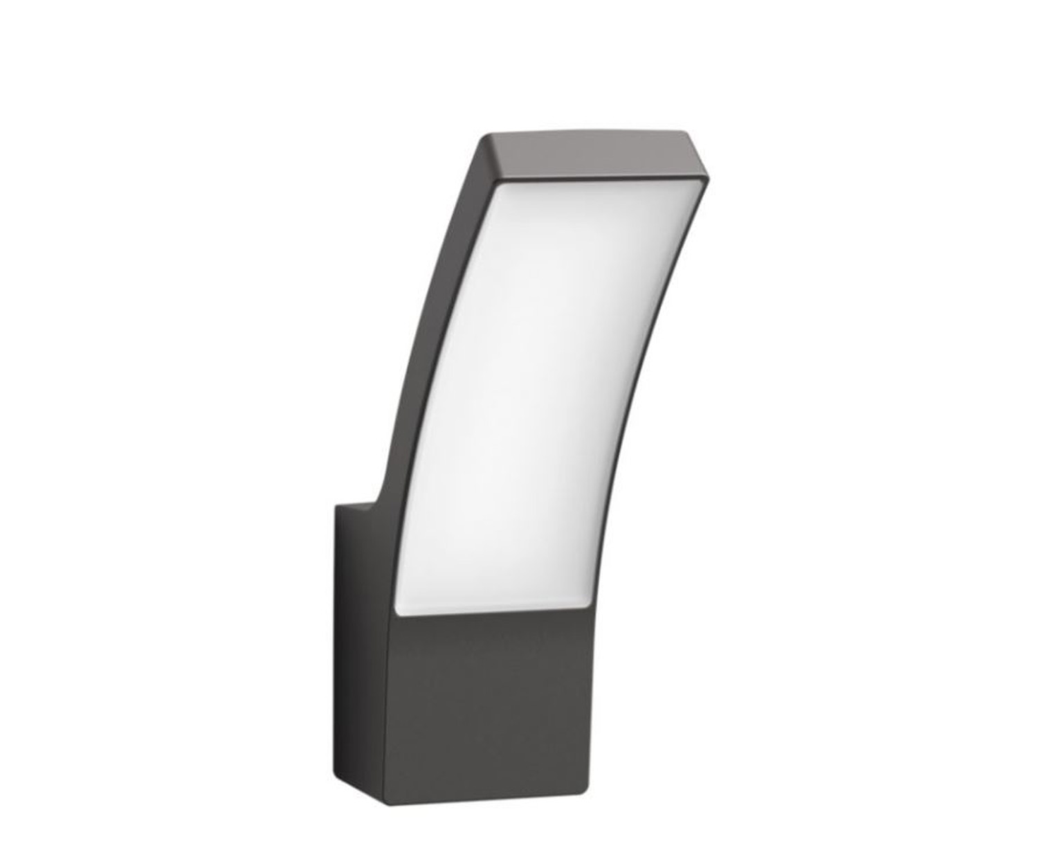 Wandlamp buiten - antraciet - 16x8x24cm - LED - 1x4,3W - 2700K