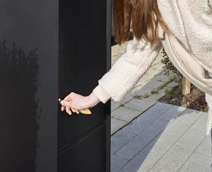 Pakketbrievenbus ONZO (eSafe) Fenix Top antraciet large