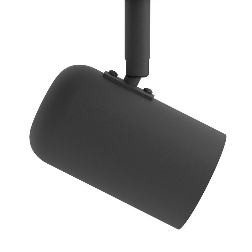 Opbouwspot - zwart - 70x14x16cm - LED - 4x3,7W + 2x1W - 2700/4000/6500K - CCT switch