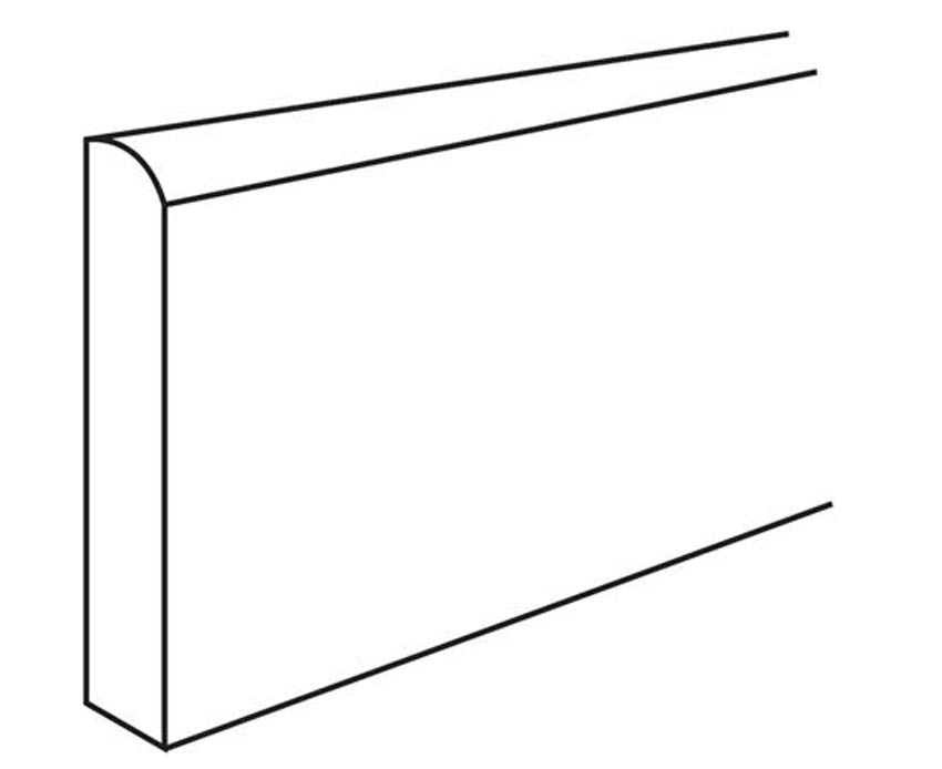 Plint Betonico grijs 7x45cm