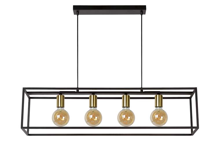 RUBEN - Suspension - 4xE27 - Noir RUBEN - Suspension - 4xE27 - Noir
