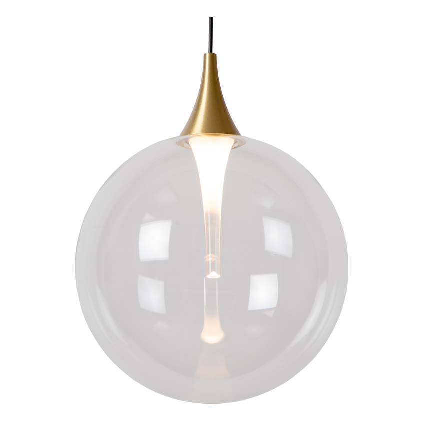 GISELA - Hanglamp - Ø 61 cm - LED Dimb. - 12x3,6W 2700K - Transparant