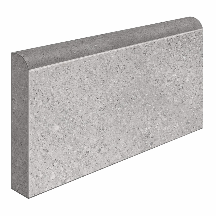Plinthe Piazza gris argenté 7x60cm