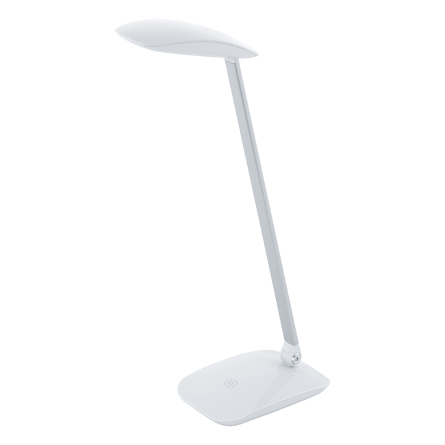 Lampe de bureau blanc LED 4.5W 550 lumen h50cm avec gradateur