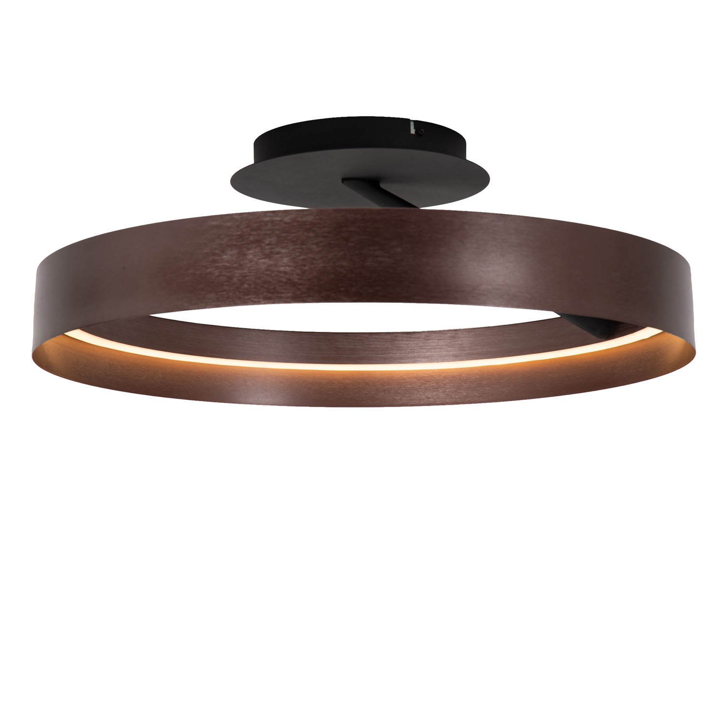 Plafonnier - Ø54,5cm - LED 3 StepDim - CCT - 1X35W 2200K/3000K - Café