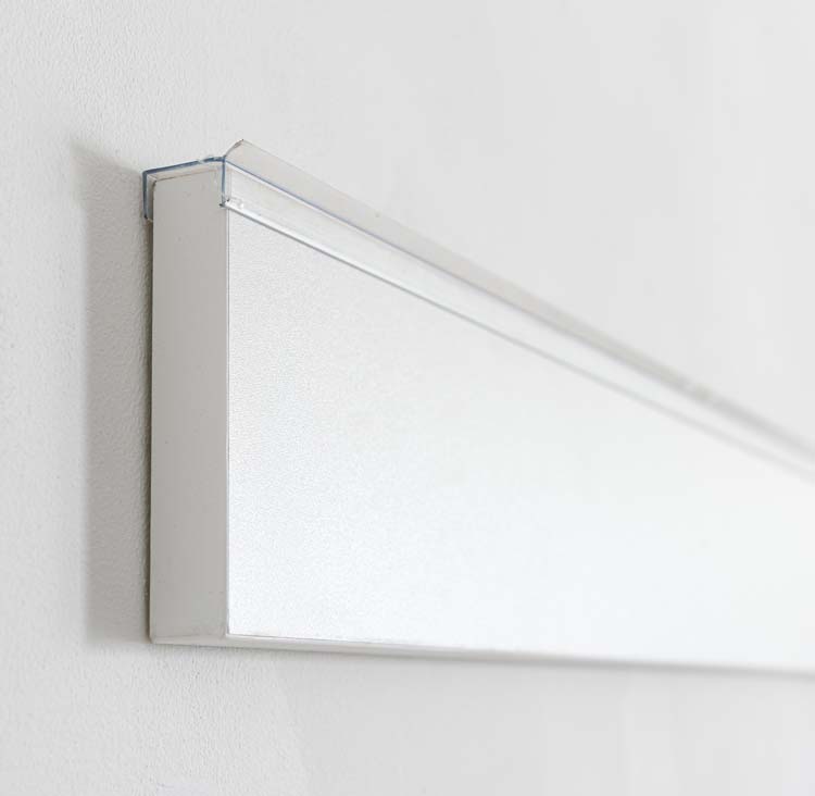 Keukenkast Plenti plint 280cm met retour wit
