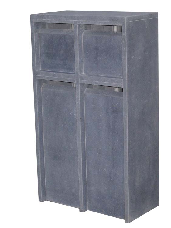 Boîte aux lettres PBB Fleron 4box 34x75x120cm