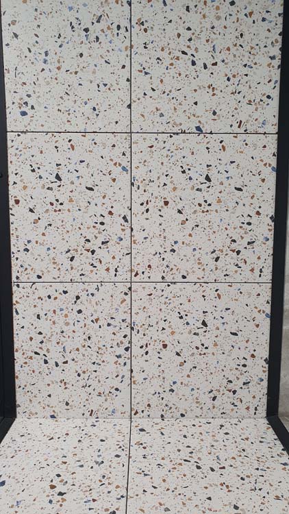 Vloer- en wandtegel Minimal terrazzo colormix 60x60cm