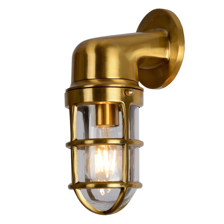 DUDLEY Applique Down extérieur IP44 E27/60W Or M