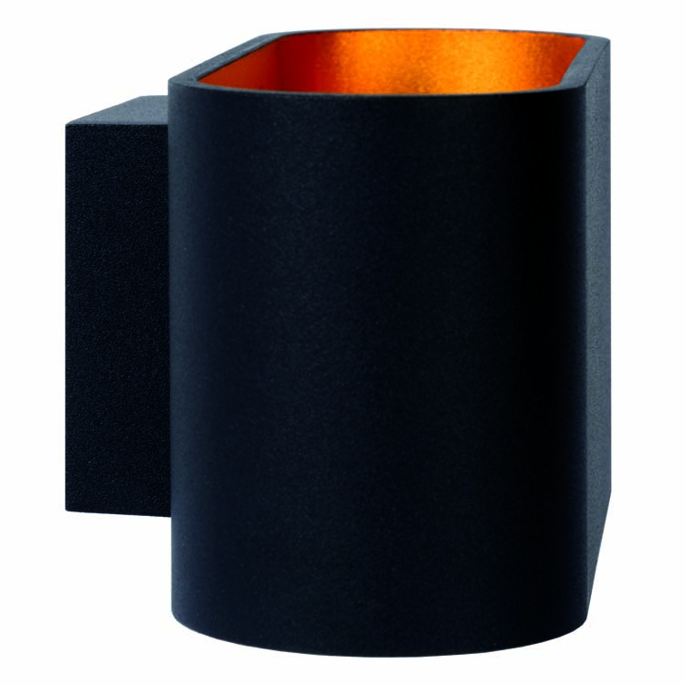 Applique murale - noir - 16x8x8cm - dimmable - G9 - 42W