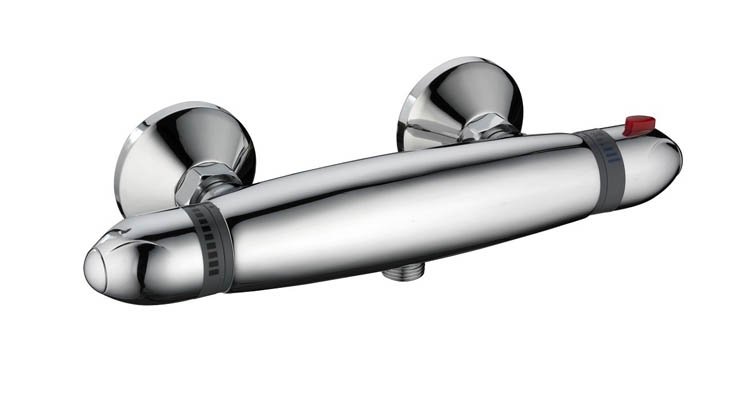 Robinet de douche Stevie thermostatique chrome